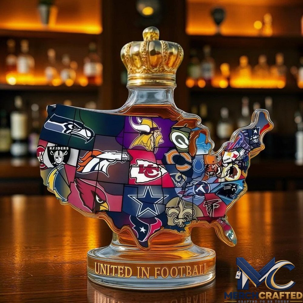NFL United in Football Commemorative 2026 Whiskey Decanter