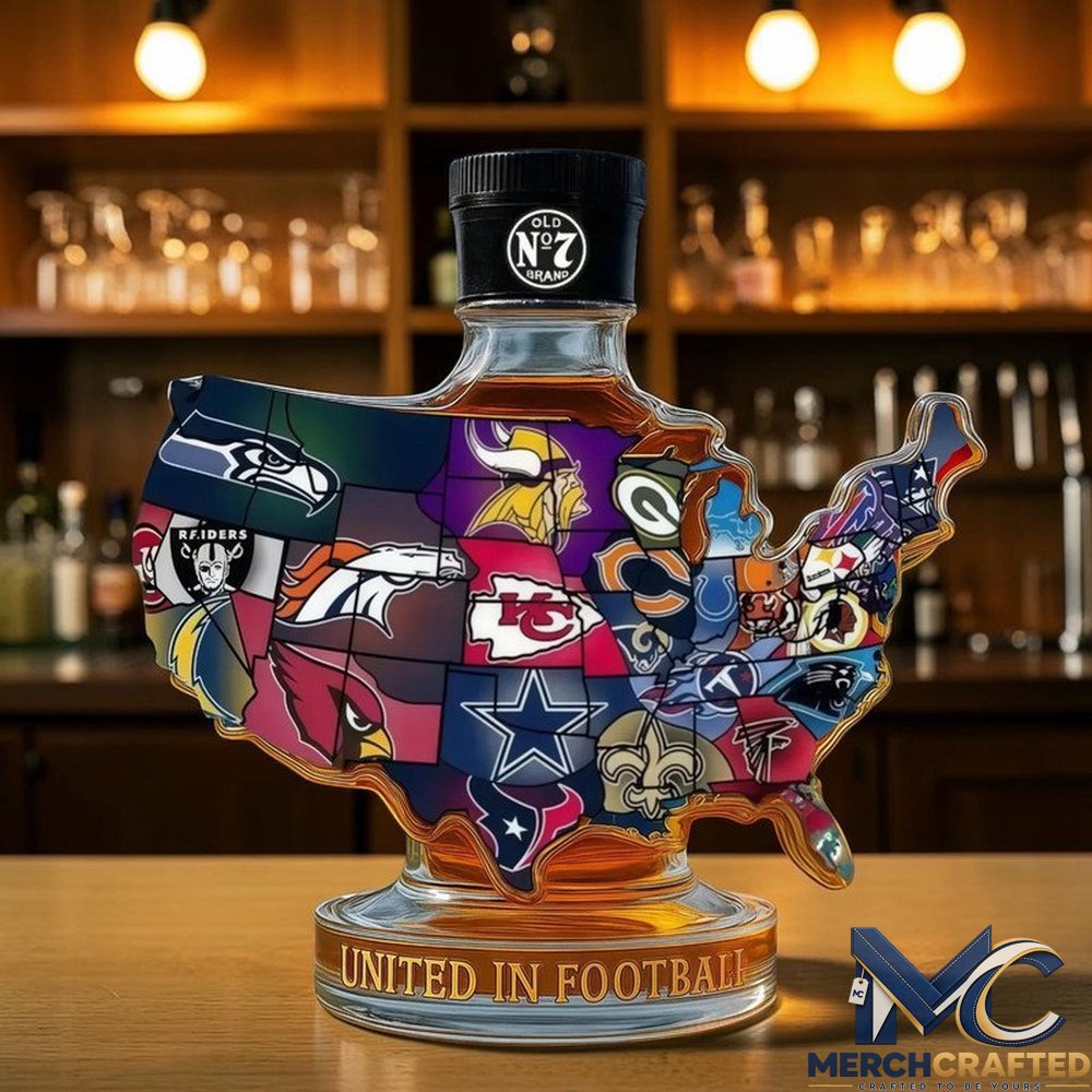 NFL United in Football Commemorative 2026 Whiskey Decanter