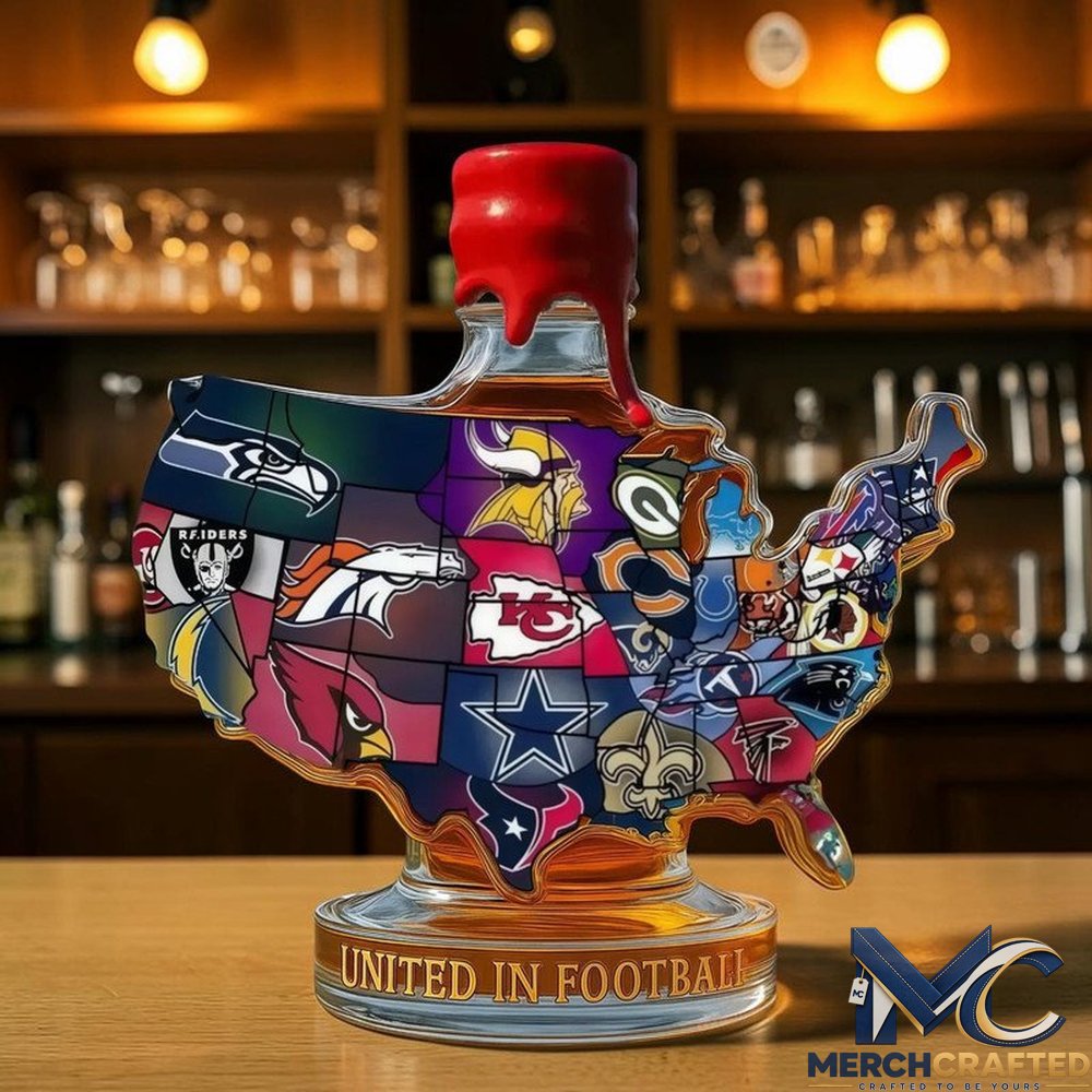 NFL United in Football Commemorative 2026 Whiskey Decanter