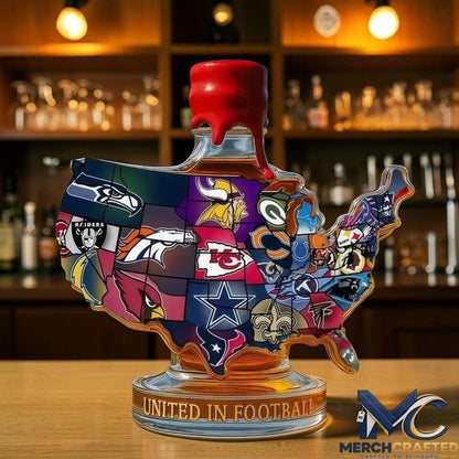 NFL United in Football Commemorative 2026 Whiskey Decanter