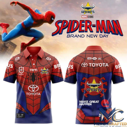 NQ Cowboys x Spider-Man 2026 Merch Polo
