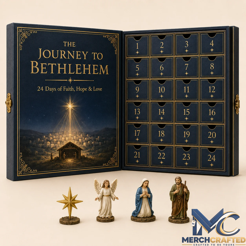 Nativity Advent Calendar – 24-Day Journey to Bethlehem Figurine