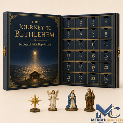 Nativity Advent Calendar – 24-Day Journey to Bethlehem Figurine