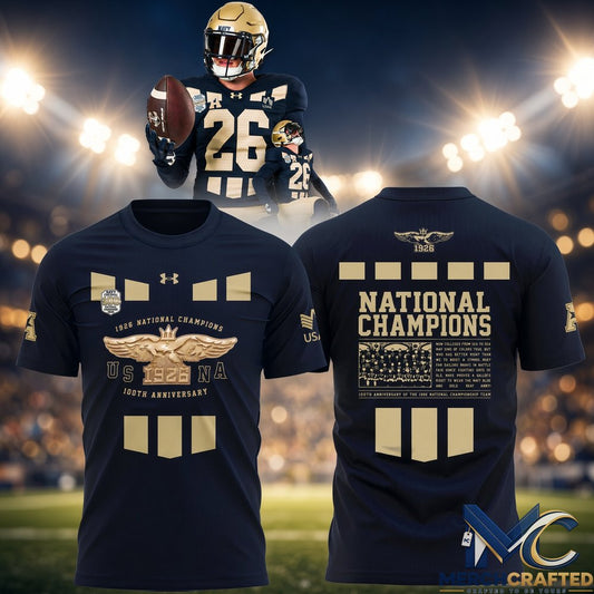 Navy Midshipmen 1926 Champions 100th Anniversary Shirt