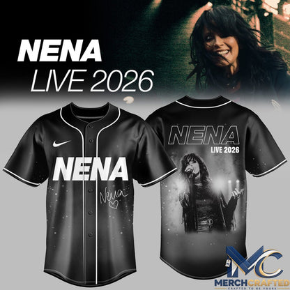 Nena Live 2026 Baseball Jersey
