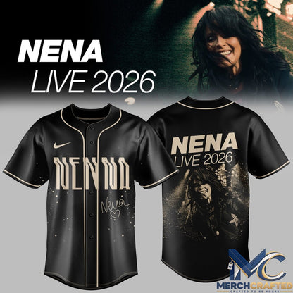 Nena Live 2026 Baseball Jersey
