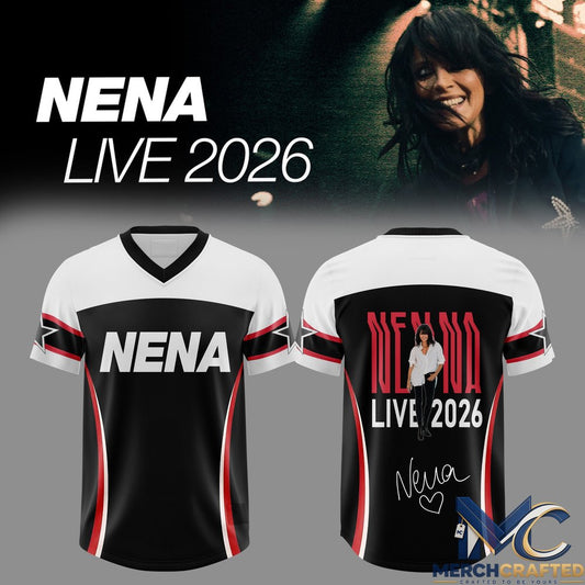 Nena Live 2026 Football Jersey