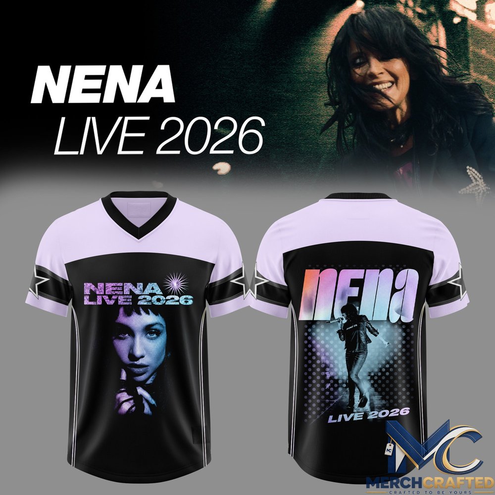 Nena Live 2026 Football Jersey
