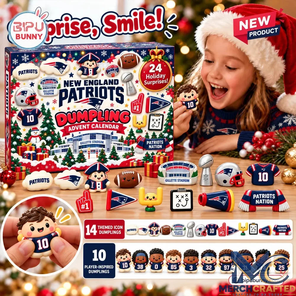 New England Patriots Dumpling Advent Calendar