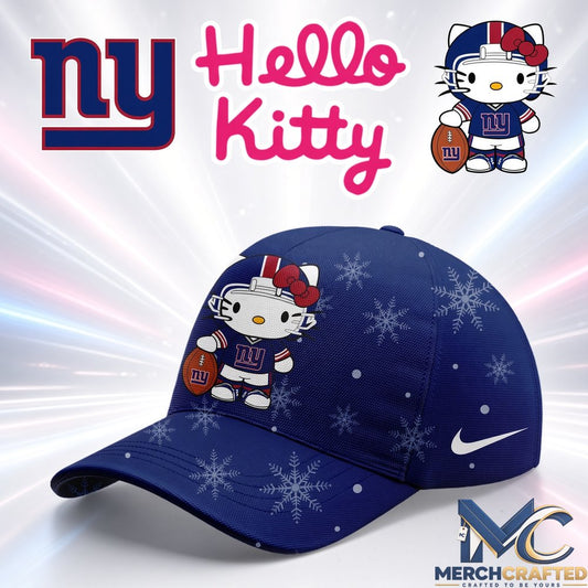 New York Giants x Hello Kitty Cap Blue Graphic Hat