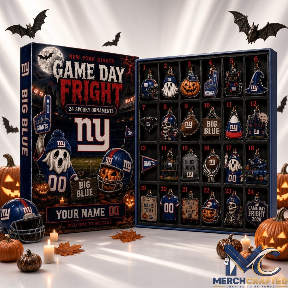 New York Giants x NFL Halloween 2026 Blind Box Advent Calendar Game Day Fright