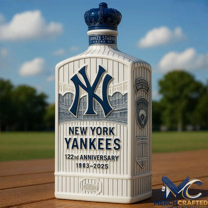 New York Yankees 122nd Anniversary Whiskey Decanter