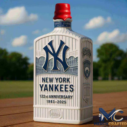 New York Yankees 122nd Anniversary Whiskey Decanter