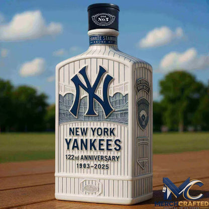 New York Yankees 122nd Anniversary Whiskey Decanter