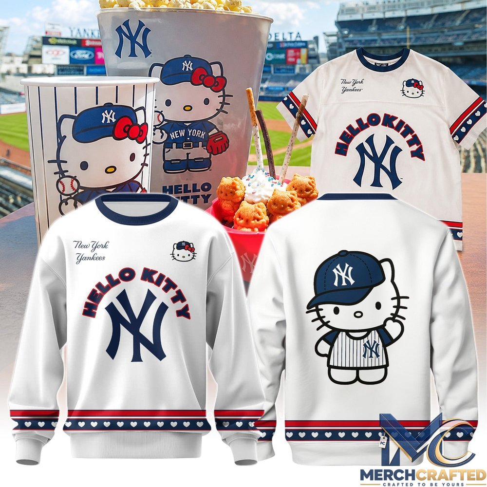New York Yankees x Hello Kitty Game Night 2026 Sweatshirt