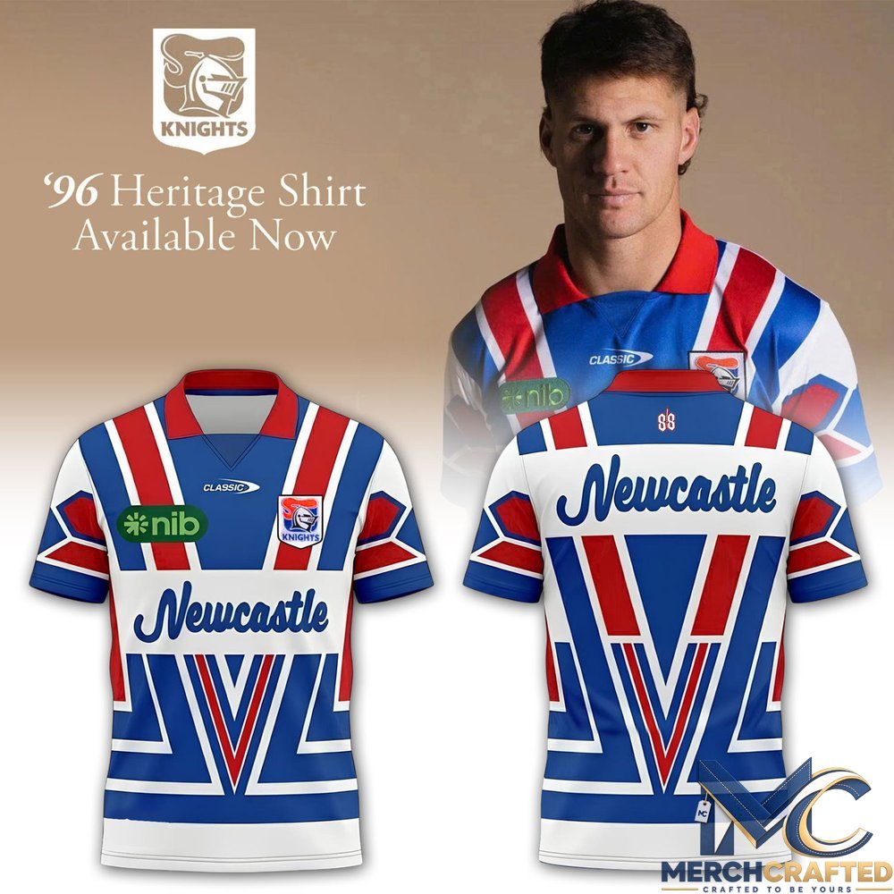Newcastle Knights ’96 Heritage Limited Polo Shirt