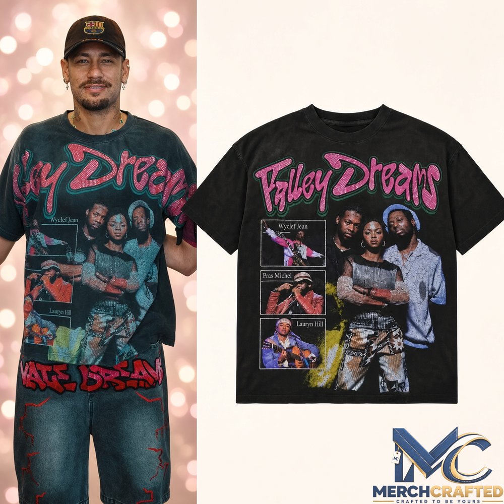 Neymar Valley Dreams Graphic Tee - Vale Forever Fever Bling Valley Dreams Shirt