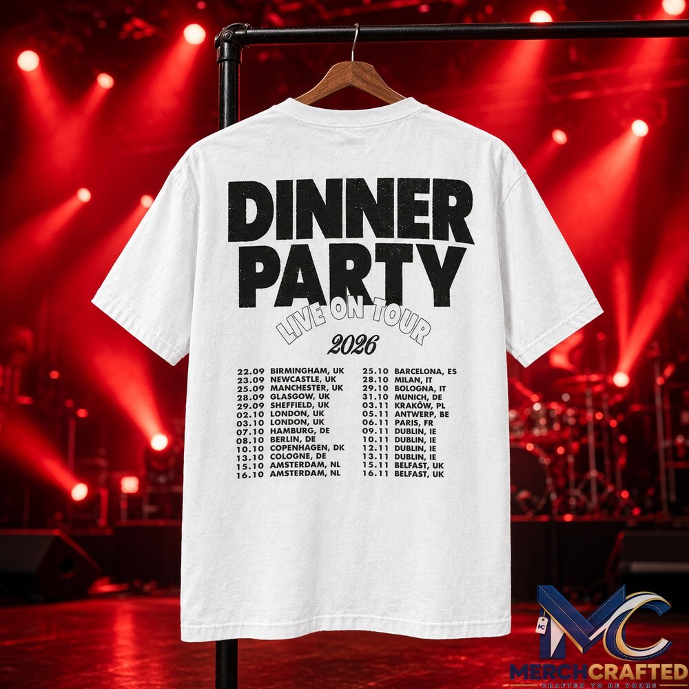 Niall Horan Dinner Party Live On Tour Shirt