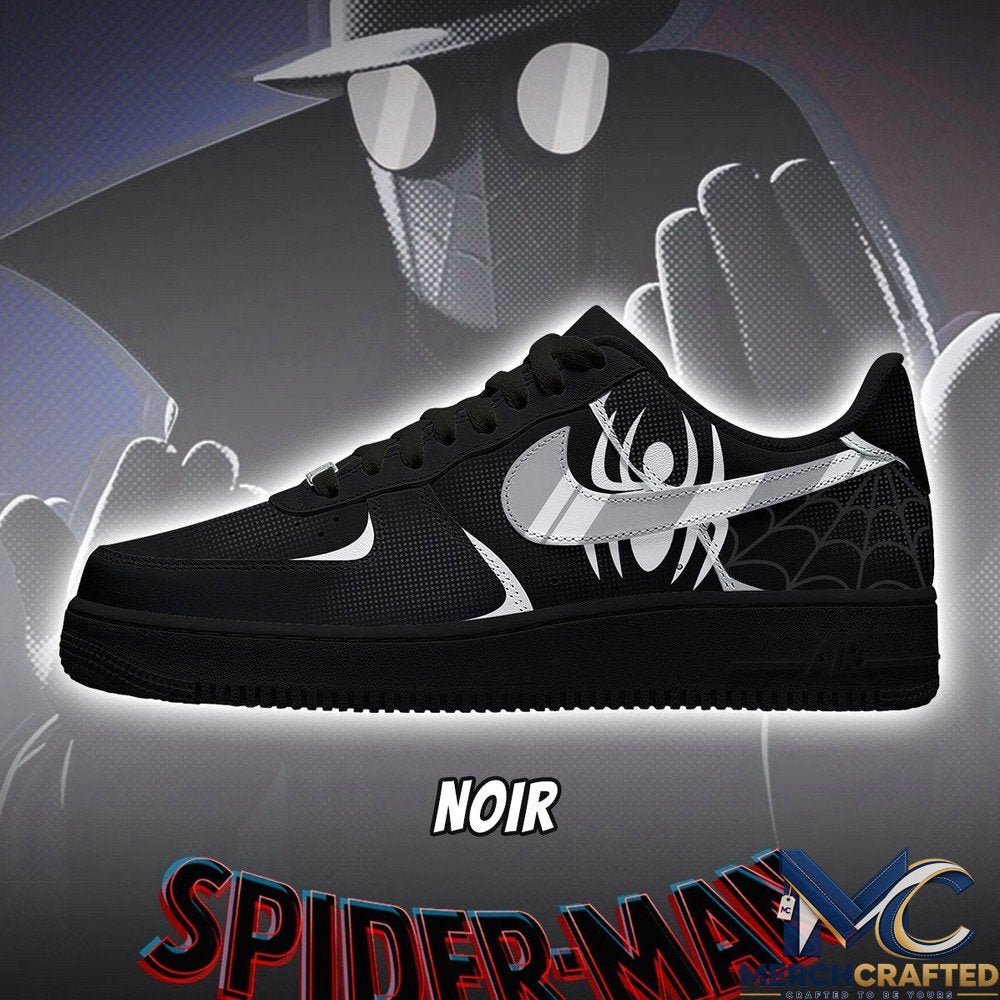 Noir Spider Man Low Top Shoes