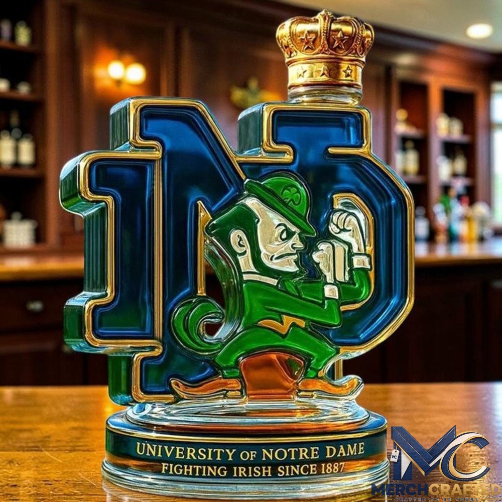 Notre Dame Fighting Irish 2026 Limited Edition Whiskey Decanter