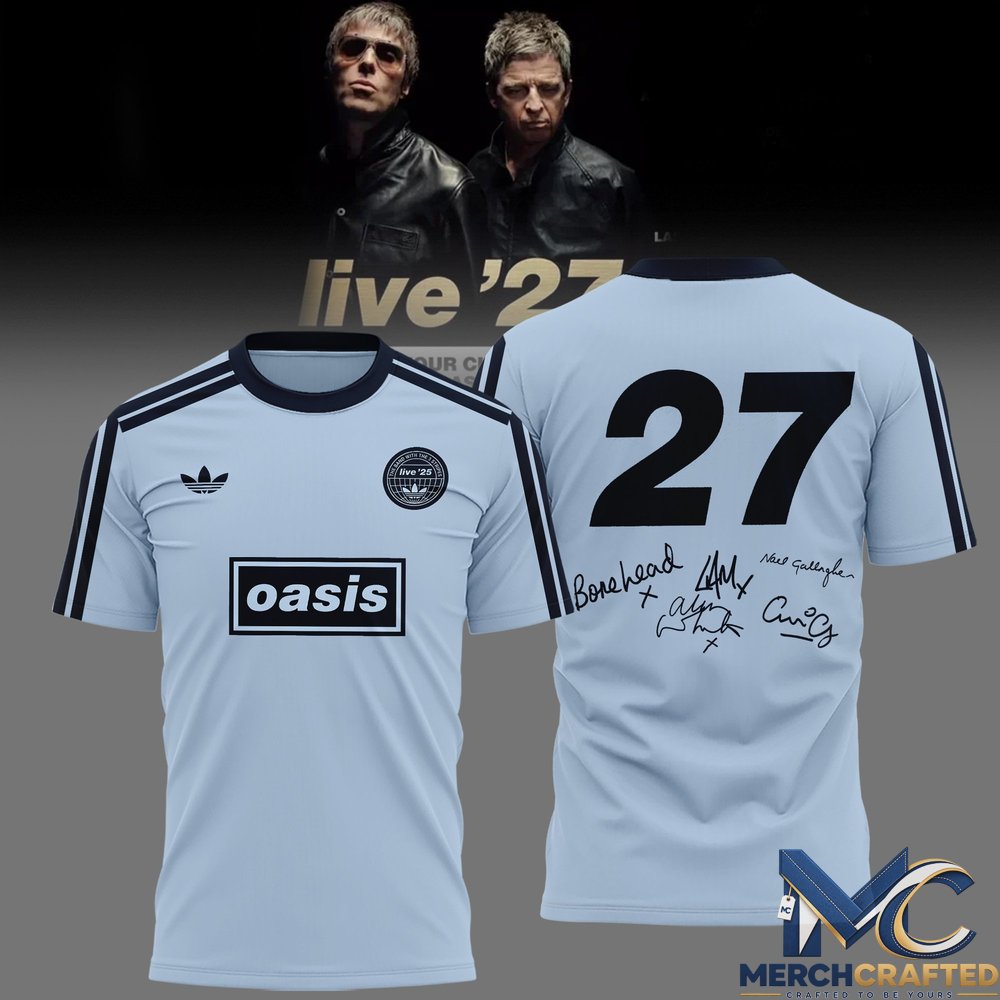 Oasis Live 2027 Limited Edition Shirt