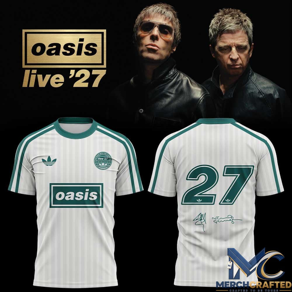 Oasis Live 2027 Signature Raglan TShirt