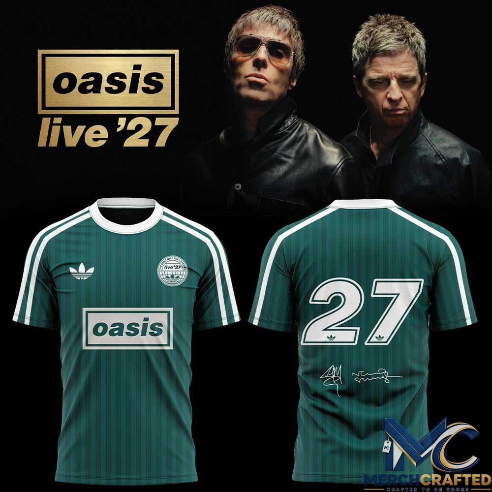Oasis Live 2027 Signature Raglan TShirt