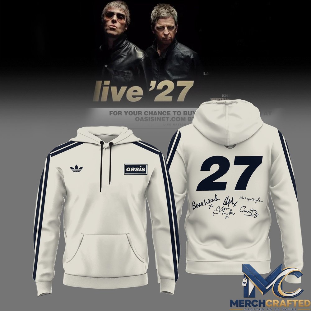 Oasis Live 2027 Tour Limited Edition Hoodie