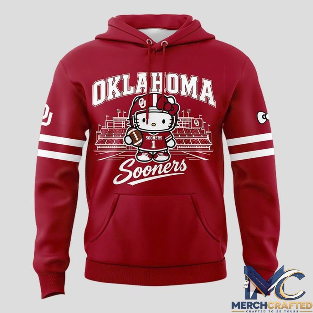 Oklahoma Sooners Hello Kitty 2026 Hoodie