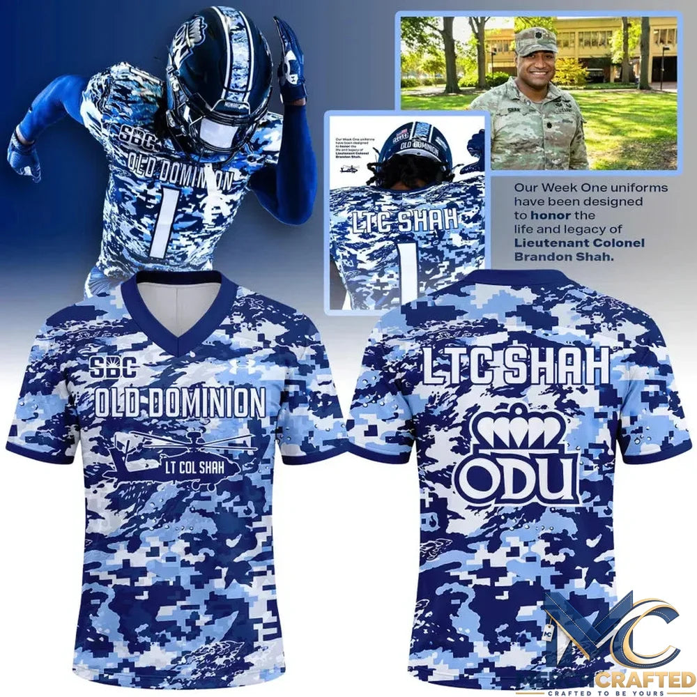 Old Dominion Monarchs Special New Edition 2026 Football Jersey