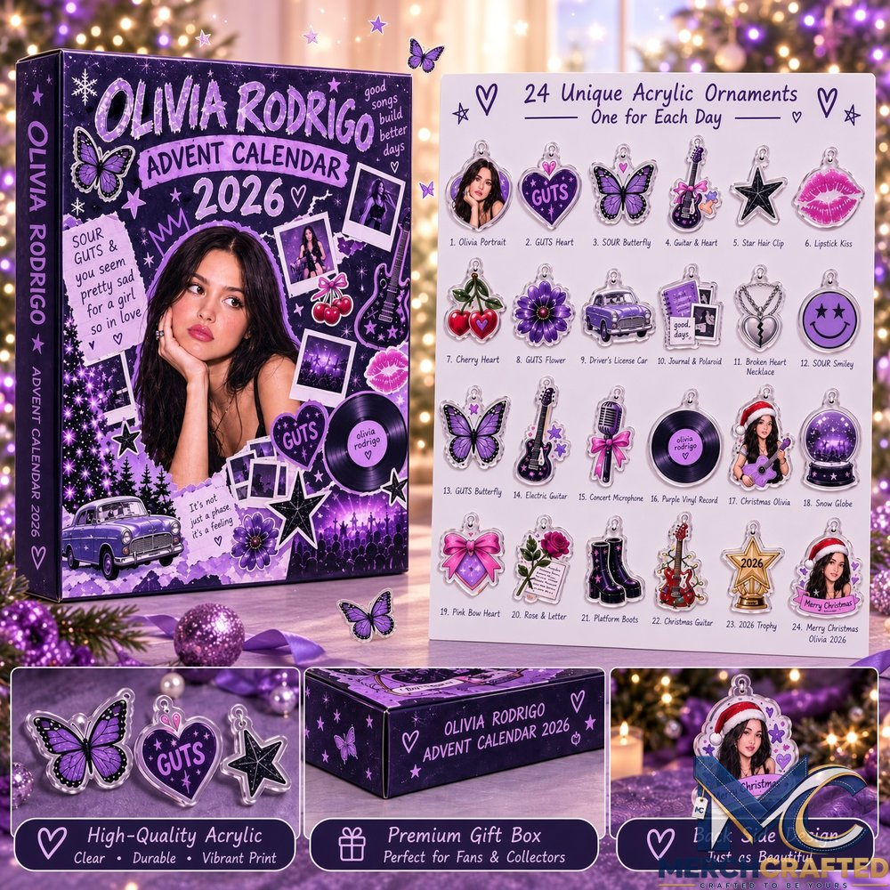 Olivia Rodrigo 2026 Limited Edition Advent Calendar