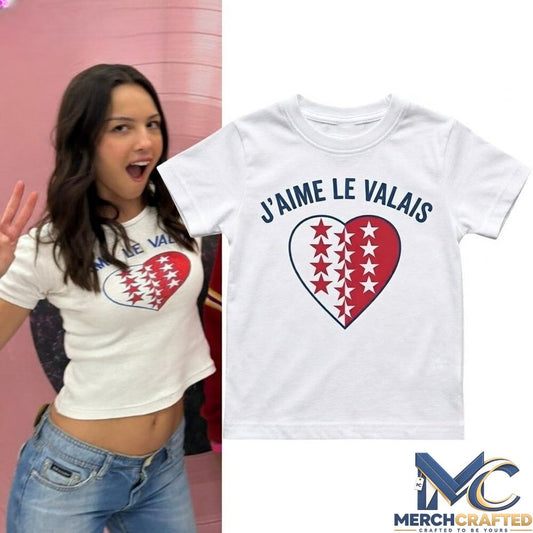 Olivia Rodrigo J’aime Le Valais Tee