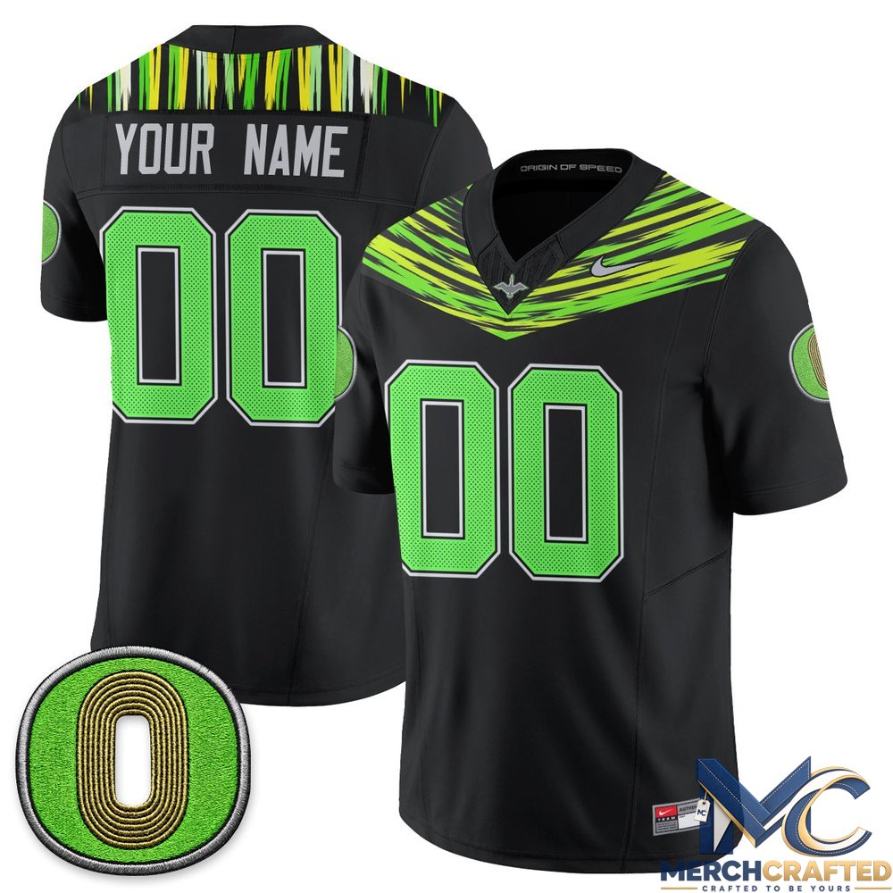 Oregon Ducks Origin of Speed Jersey Custom Football Jersey