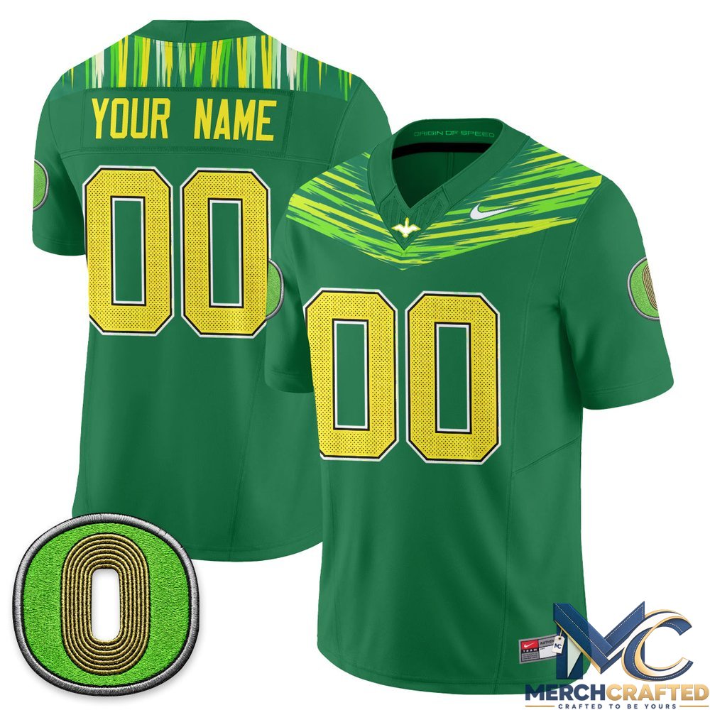 Oregon Ducks Origin of Speed Jersey Custom Football Jersey
