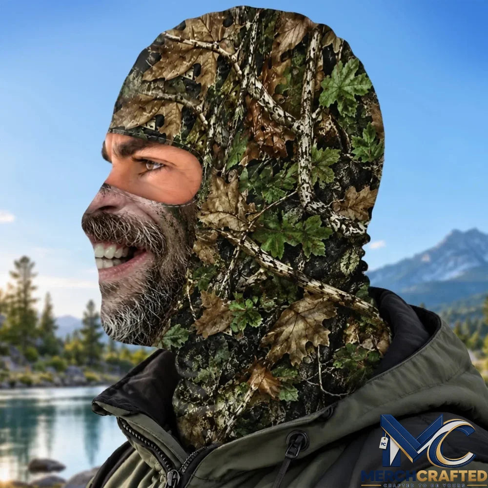 Personalized Camouflage Hunting Face Ski Mask