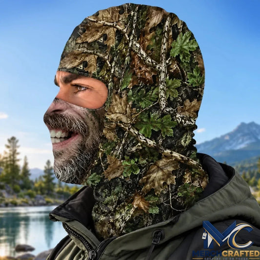Personalized Camouflage Hunting Face Ski Mask