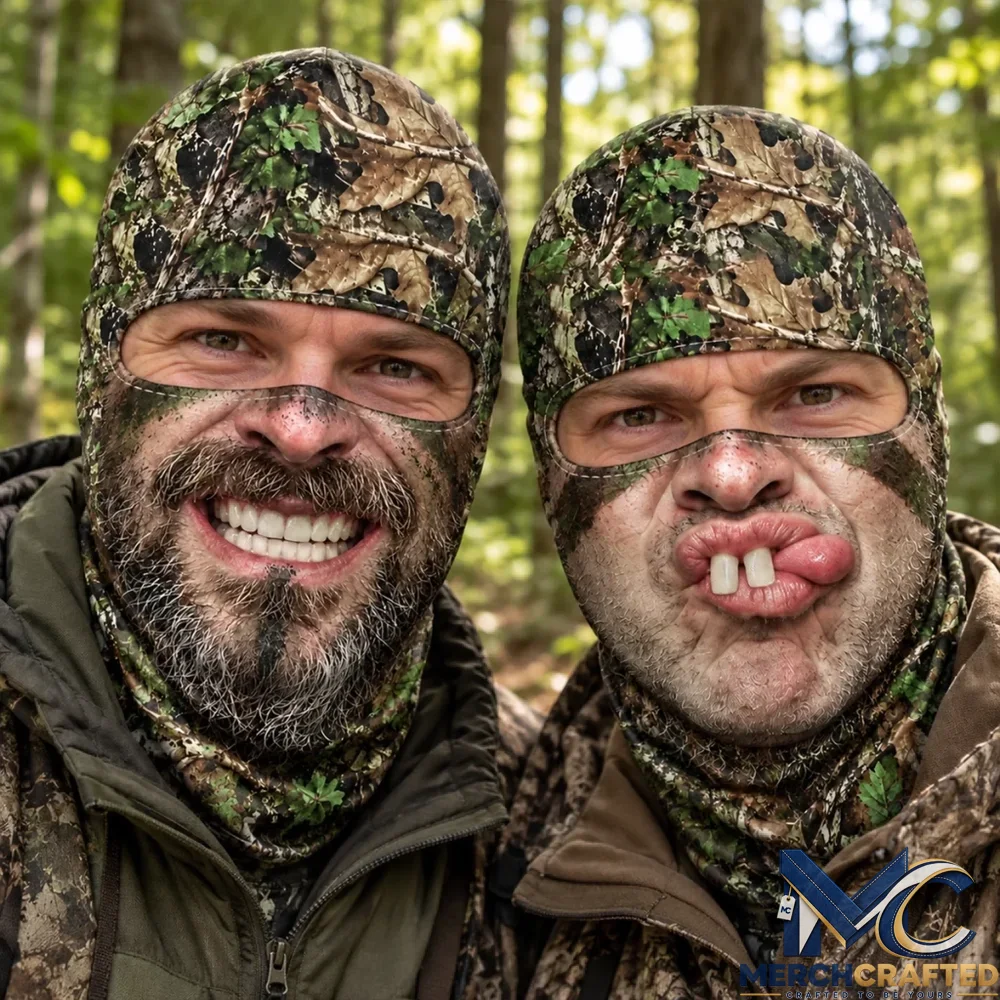 Personalized Camouflage Hunting Face Ski Mask