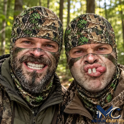 Personalized Camouflage Hunting Face Ski Mask