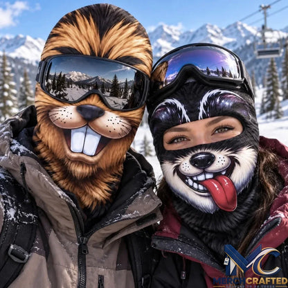 Personalized Funny Animal Face Ski Mask
