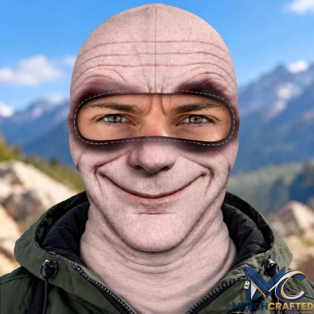 Personalized Funny Face Balaclava Mask Gift