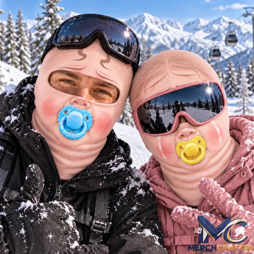 Personalized Funny Face Ski Mask Gift