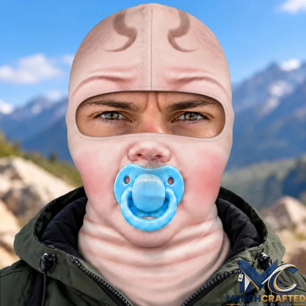 Personalized Funny Face Ski Mask Gift