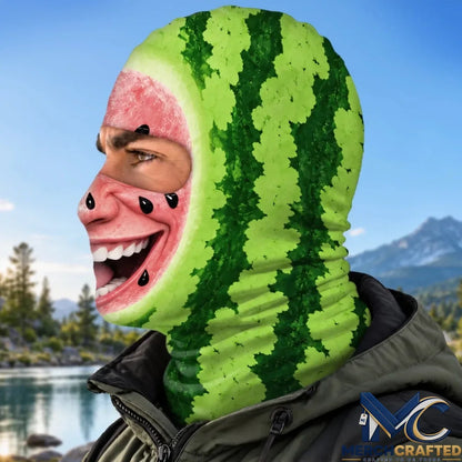 Personalized Watermelon Monster Funny Ski Mask