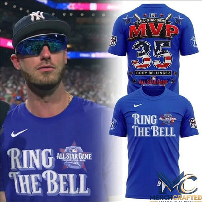Philadelphia 2026 All-Star Game Cody Bellinger MVP Ring The Bell Baseball Shirt