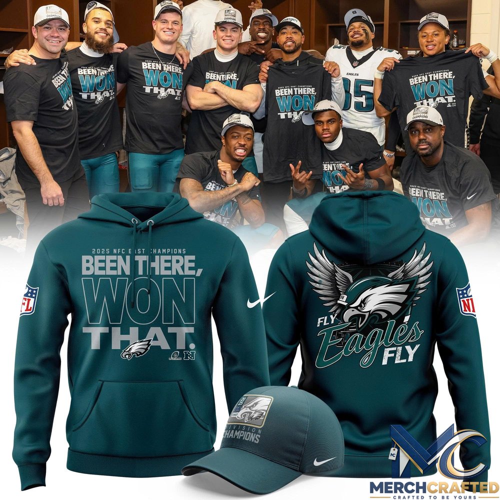 Philadelphia Eagles 2026 NFC East Division Champions Hoodie