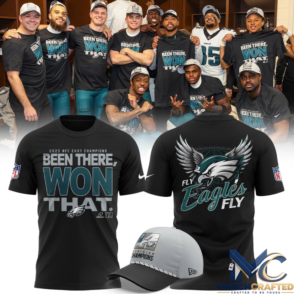 Philadelphia Eagles NFC East Division Champions T-Shirt