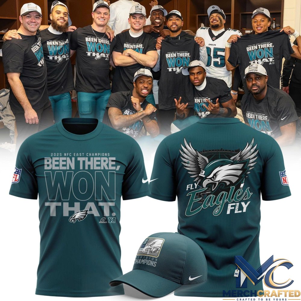 Philadelphia Eagles NFC East Division Champions T-Shirt