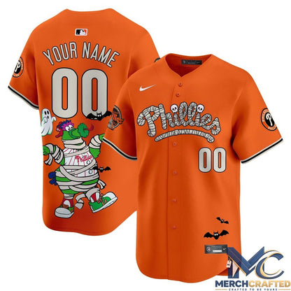 Philadelphia Phillies Phanatic Halloween Edition Limited Baseball Jersey