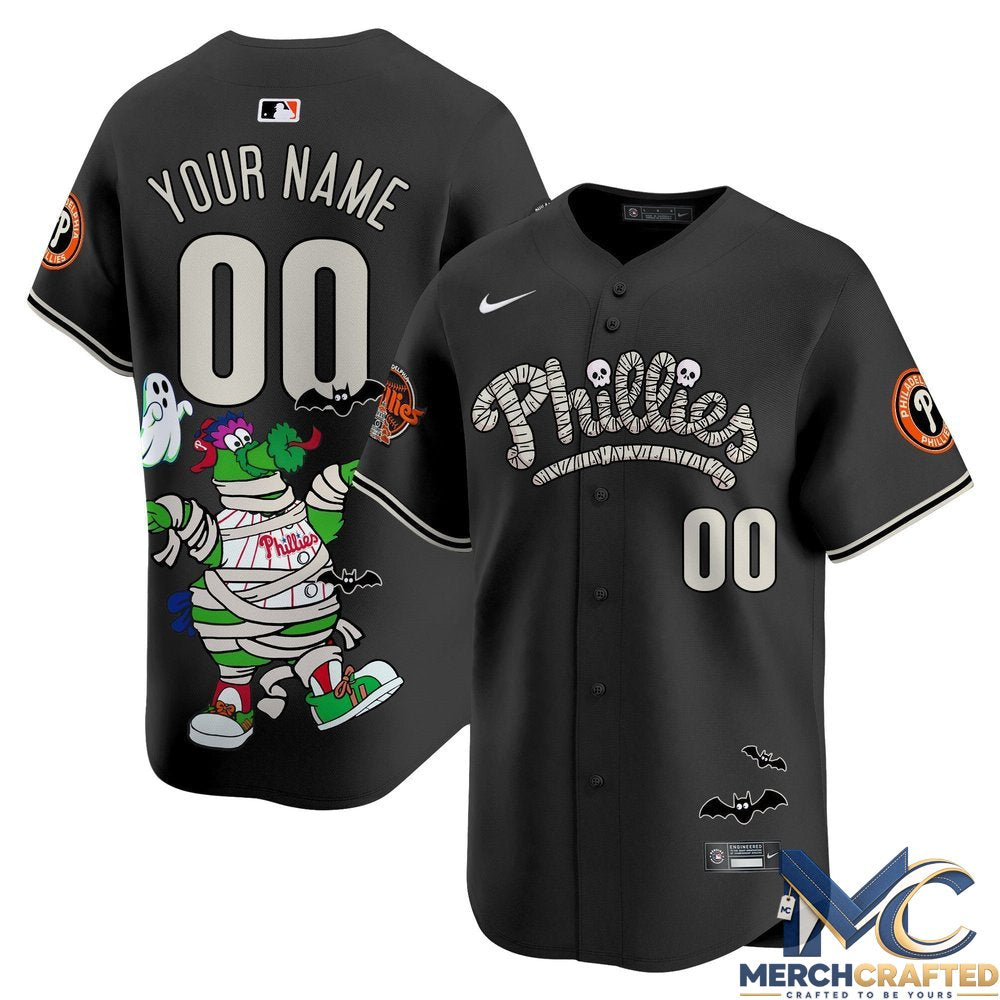 Philadelphia Phillies Phanatic Halloween Edition Limited Baseball Jersey
