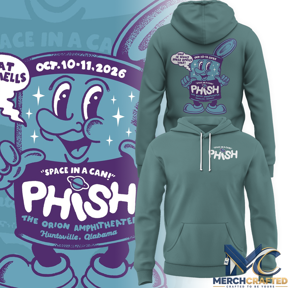 Phish Huntsville 26 Event at Huntsville Alabama Hoodie